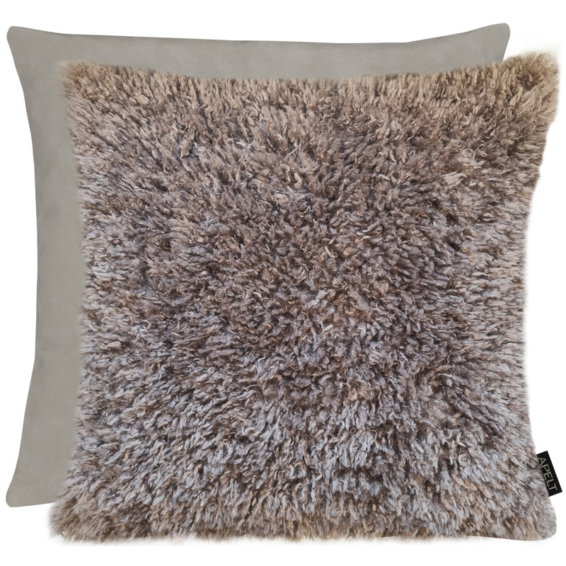 Loft Style Cushion, Grey/Brown/Blue, Square, 45cm x 45cm