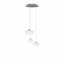 Luminaire suspendu en forme de globe à DEL 3 lumières Alvie-789242341