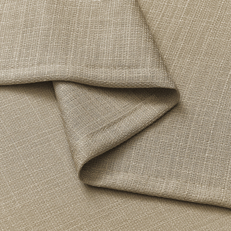 Draycott Light Filtering Polyester Gromments Curtains Panel(Set of 2), 52" W x 90" L, Cappuccino