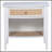 Talia White 1-drawer Nightstand