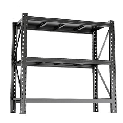 Storage Racks Organizer For Basement And Workshop Heavy Duty Metal Garage Shelving Adjustable Utility Shelf Industrial Storage Rack For Garage