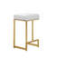 Ensemble de tabourets de bar en métal sans dossier Modern-609949761