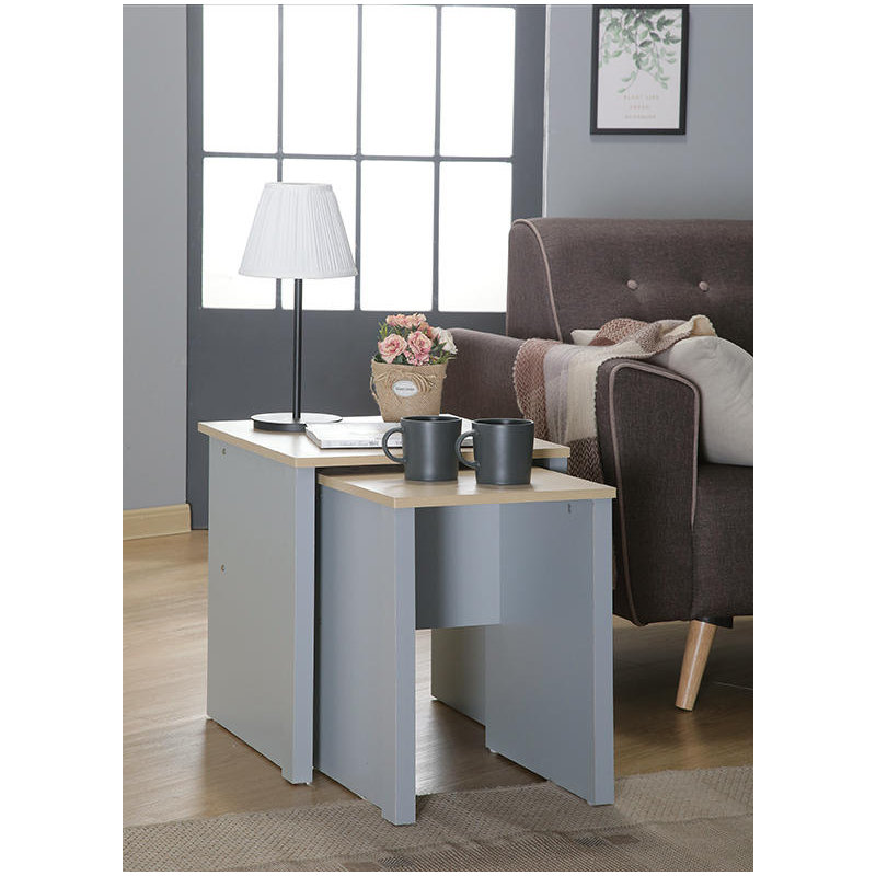 Loranza Nesting Tables, Grey