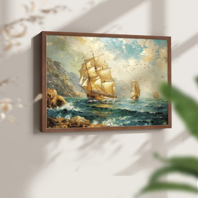 Série nautique - CCV III - Reproduction encadrée - Restickable