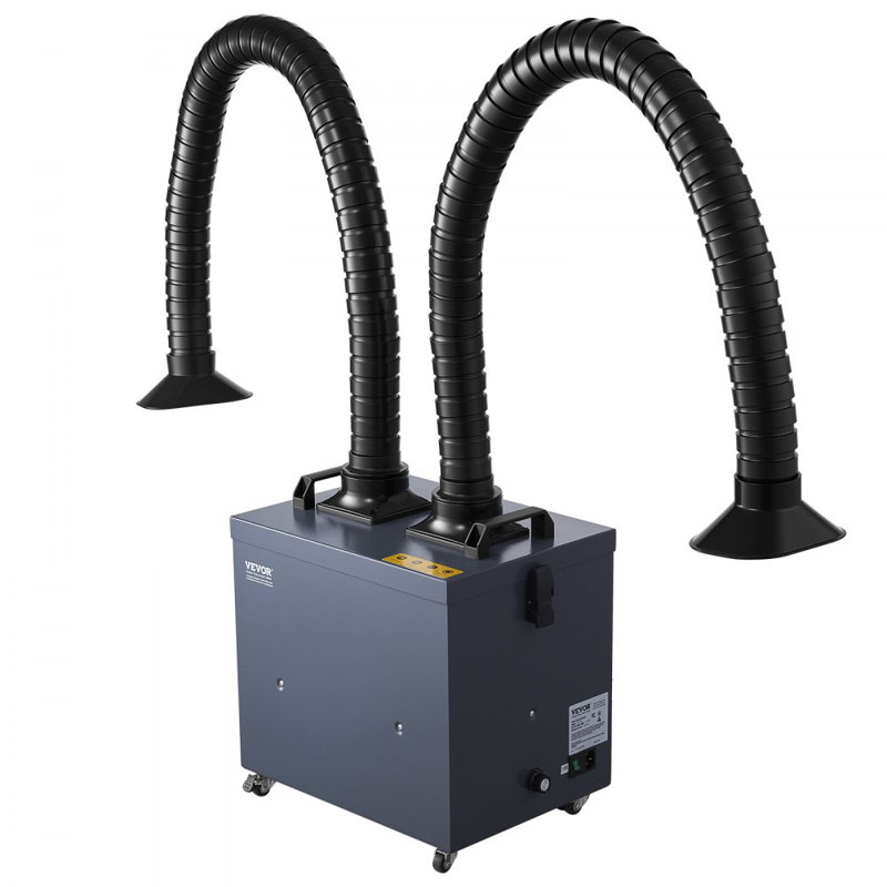 Solder Fume Extractor 275W Brushless Soldering Smoke Absorber & 4-Stage Filters
