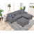 Dark Gray Polyester Blend