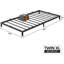 Cadre de lit robuste de 6 po: rangement sous le lit, assemblage facile et sans sommier