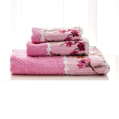 Ensemble de serviettes 3 pièces 100% coton