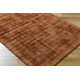 Fennel Hand Loomed Viscose Orange Rug