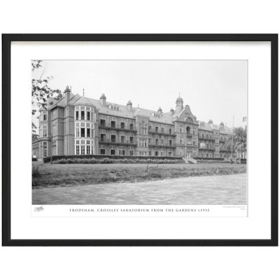 Frodsham, Crossley Sanatorium From The Gardens C1935 by Francis Frith - Single Picture Frame Print