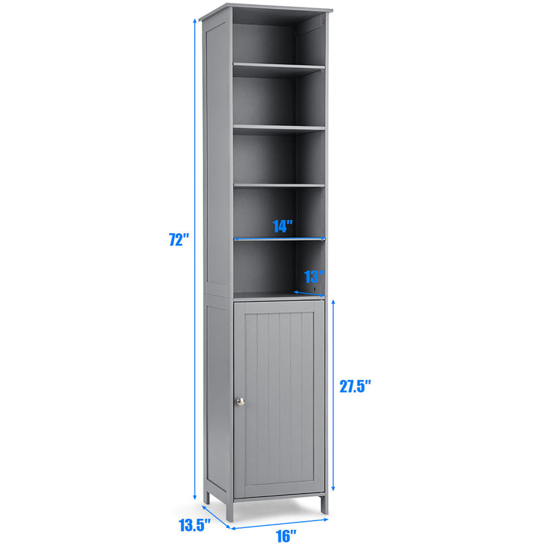 Dewalt Bathroom Cabinet, Gray