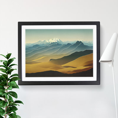 Enchanting Mountain Landscape - Single Picture Frame Print