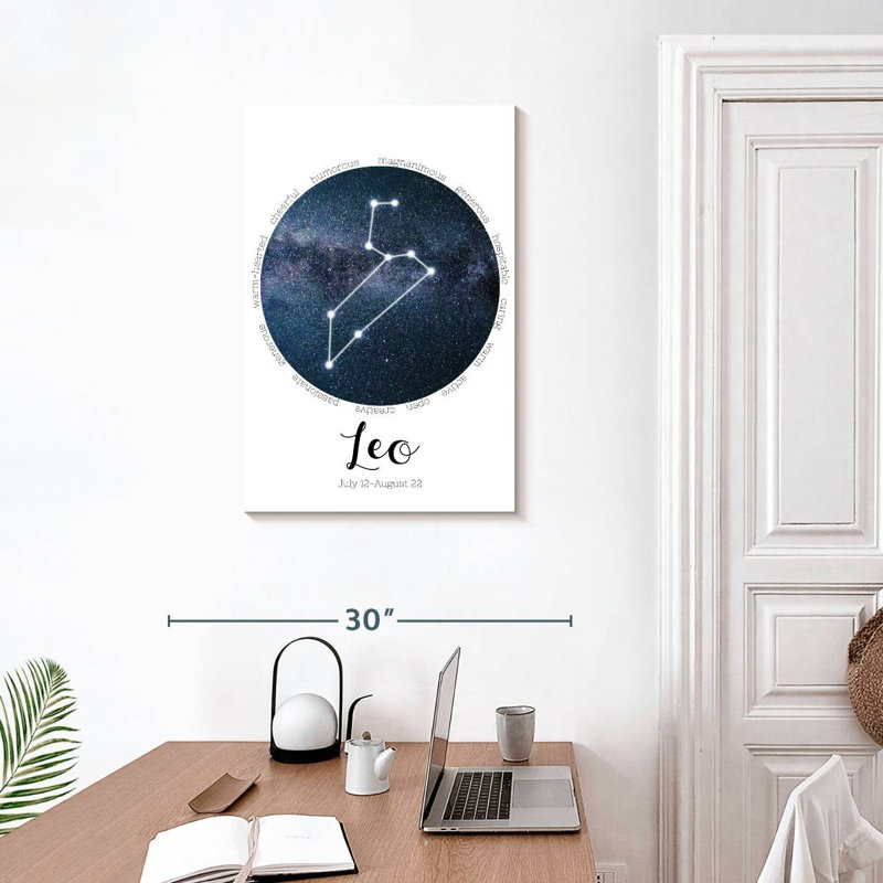 " Leo Constellation " by Luna Lyric, 30" H x 20" W x 1.25" D