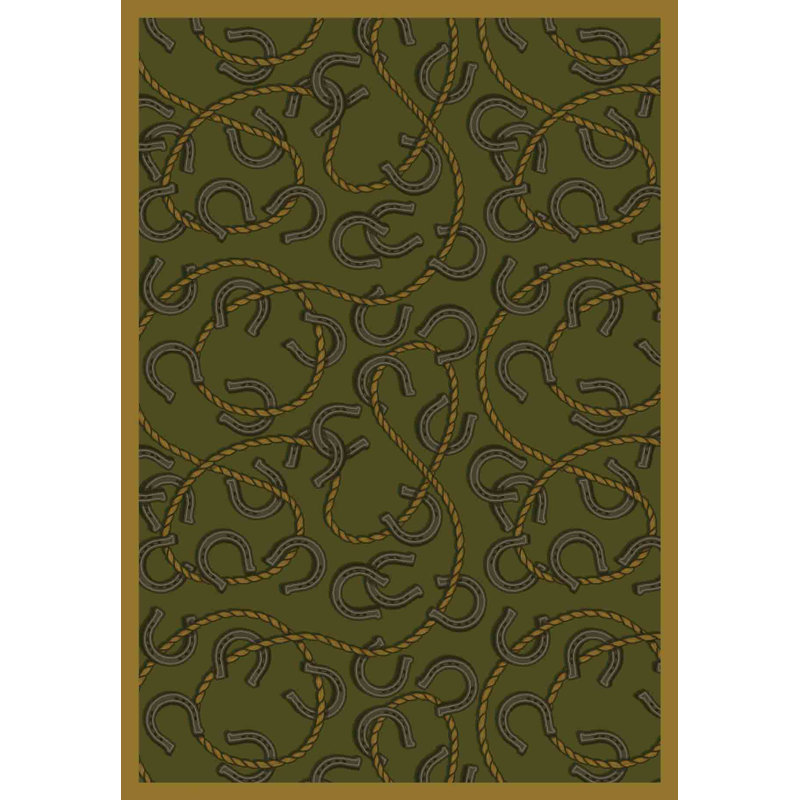 Tapis Whodesy Rodeo, Rectangle 3 pi 10 po x 5 pi 4 po