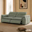 Canapé inclinable électrique Bauhaus Zero-Wall de 89,7 po avec 2 fauteuils inclinables indépendants — Dégagement de 4,25 po-1298026928