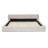 Chenille King Bed Frame With Soft Headboard-1572365257
