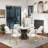 Round Stone Dining Table for Modern Living Room, Home-685046072-685046073