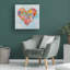  Art mural sur toile Jeanette Vertentes-101102384