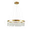 1 - Light Gold LED Crystal Pendant