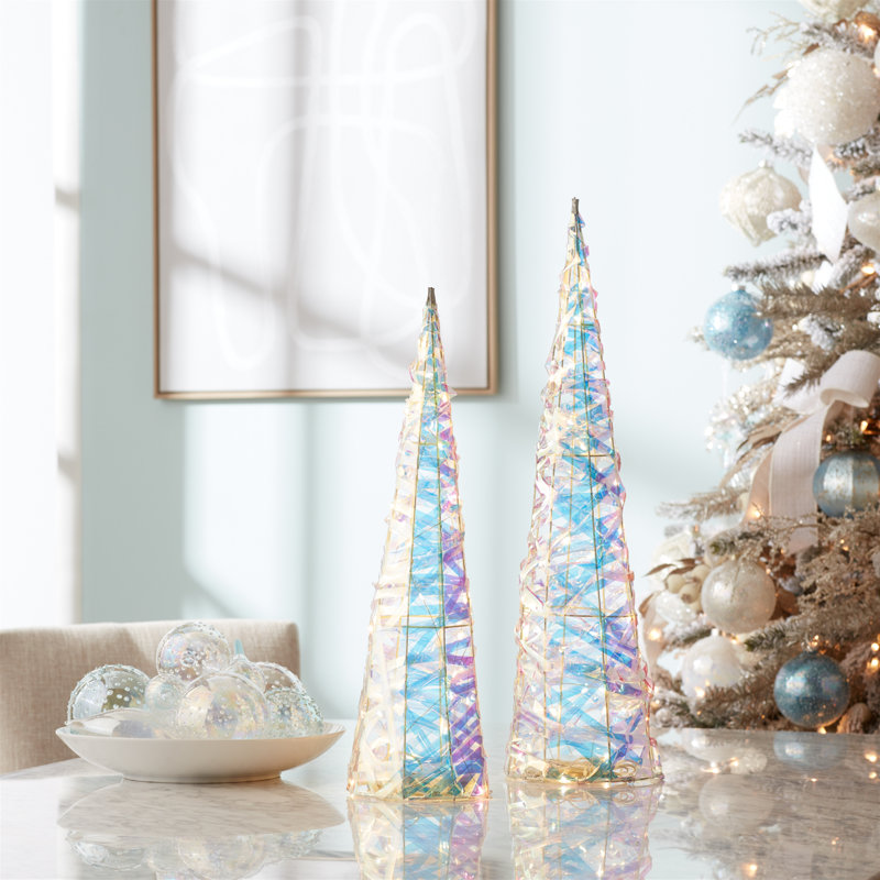 Iridescent LED Tree