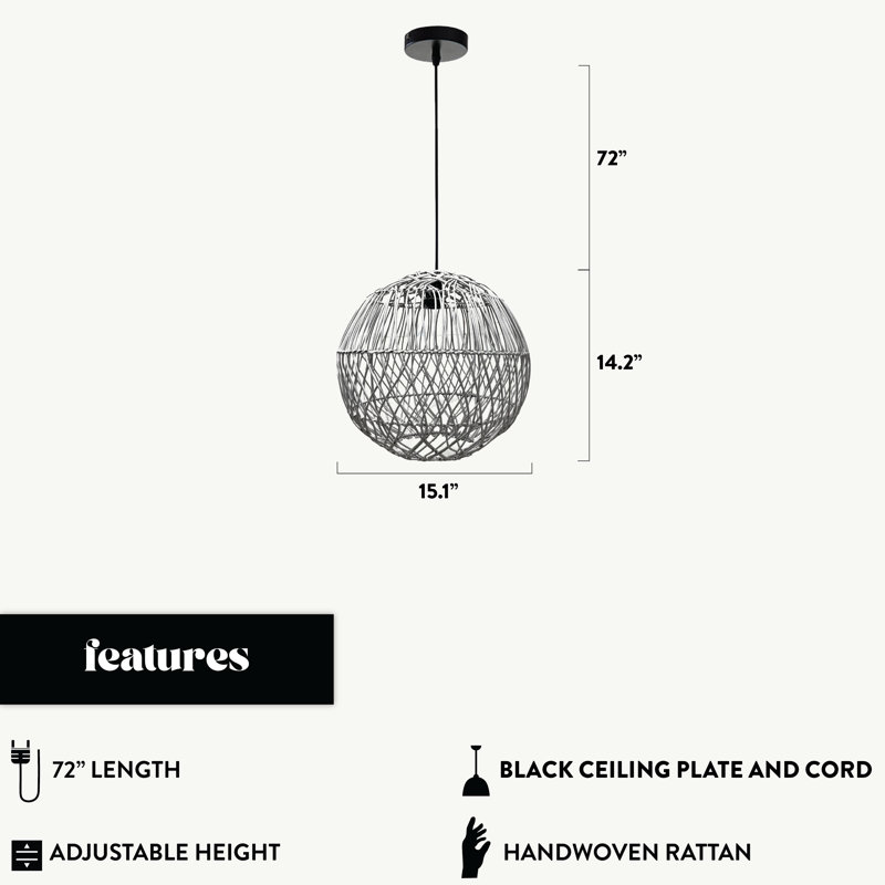 Muth 1 - Light Pendant, Gray