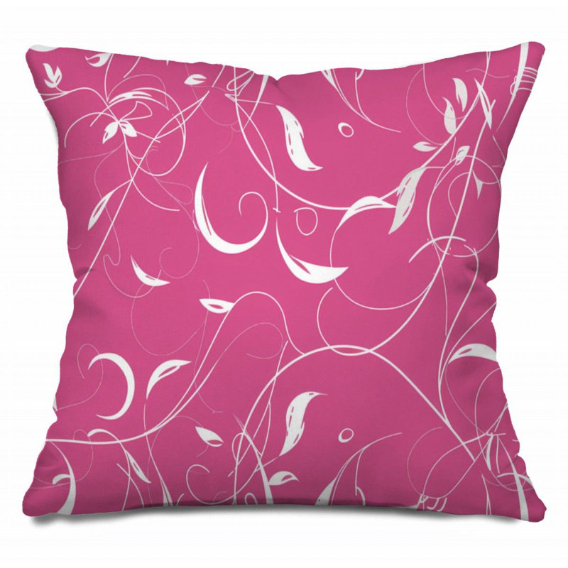 Coussin Floral, H 18 po x l 18 po