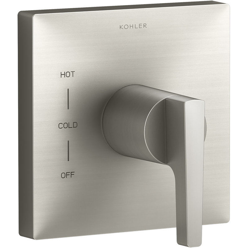 Honesty Rite-Temp(R) Valve Trim With Lever Handle, Vibrant Brushed Nickel