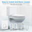 Siège de toilette avec siège de propreté intégré, siège de toilette 2 en 1 pour tout-petits et adultes, fermeture en douceur-98728191