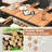 9 Pcs Patio Dining Set For 8 Large Conversation Set W/ Umbrella Hole Seat Cushion