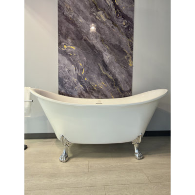 Baignoire sur pattes double 69 po REGAL