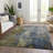 Machine Washable Indoor/Outdoor Xhevrie Khaki Rug-1184195831