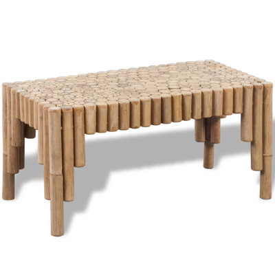 Cheval Solid Wood Four Leg Coffee Table