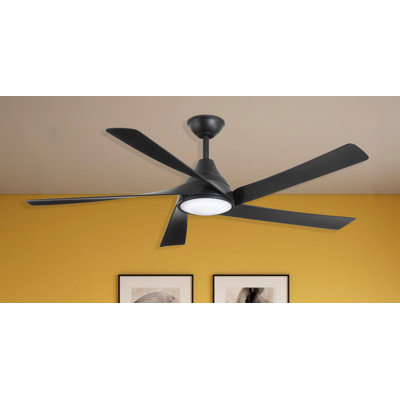 Minka Aire Transonic 56 Inch Ceiling Fan with LED Light Kit