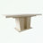 Rectangular Extendable Dining Table with sturdy base