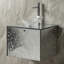 Luxury Crystal Wallmount Bathroom Vanity