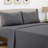 Lux Decor 4-Piece Ultra Soft Microfiber Sheet Set Deep Pocket Fitted Sheet, Wrinkle-Resistant & Easy Care Bedding-998860414-960111332