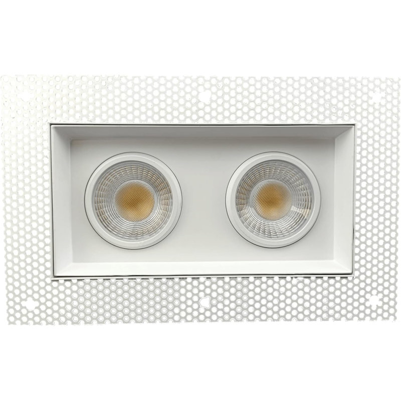 Ensemble d'éclairage encastré standard 4 po à température de couleur réglable 28 watts à intensité variable et homologué IC