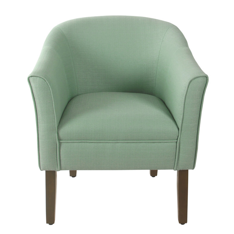 Fauteuil de 28 po de largeur Causey, Turquoise texturé