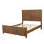 Lit plateforme en bois avec tête de lit et pied de lit Bennett-122810011-122810008