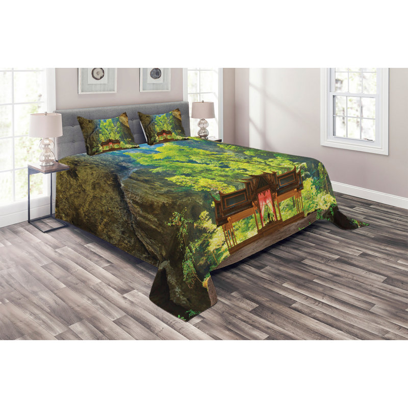 Modern & Contemporary Polyester Coverlet