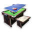 7 ft Multi Games Billiards  Air Hockey + Table Tennis + Table Top – Mattew-1004011595
