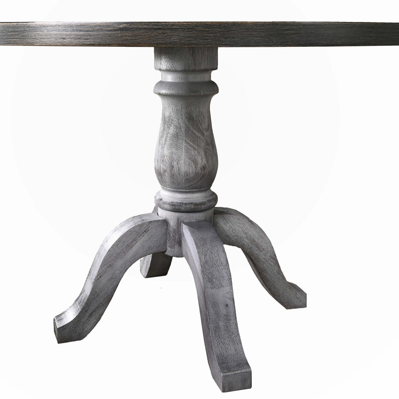 Geovany 4 - Person Pedestal Dining Set
