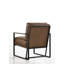 Fauteuil en cuir fleur Gains-334749409