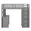 Lit mezzanine avec tiroirs-1002947936