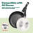 12 - Piece Non-Stick Aluminum Cookware Set