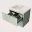 Meuble-lavabo mural avec double meuble-lavabo pour espaces compacts-441914445