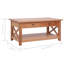 Table basse simple avec rangement en bois massif Castello-2108393244
