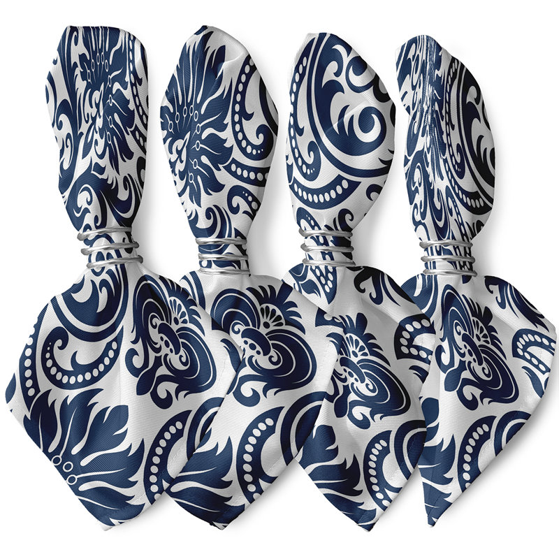 Ensemble de serviettes 4 pièces Hazlewood, Bleu