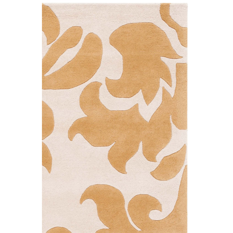 Barcelona Martha Stewart Hand Tufted Wool Floral Rug, Rectangle 8' x 10'