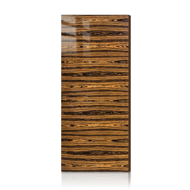 Dalle de porte intérieure en placage de noyer, 80 x 32